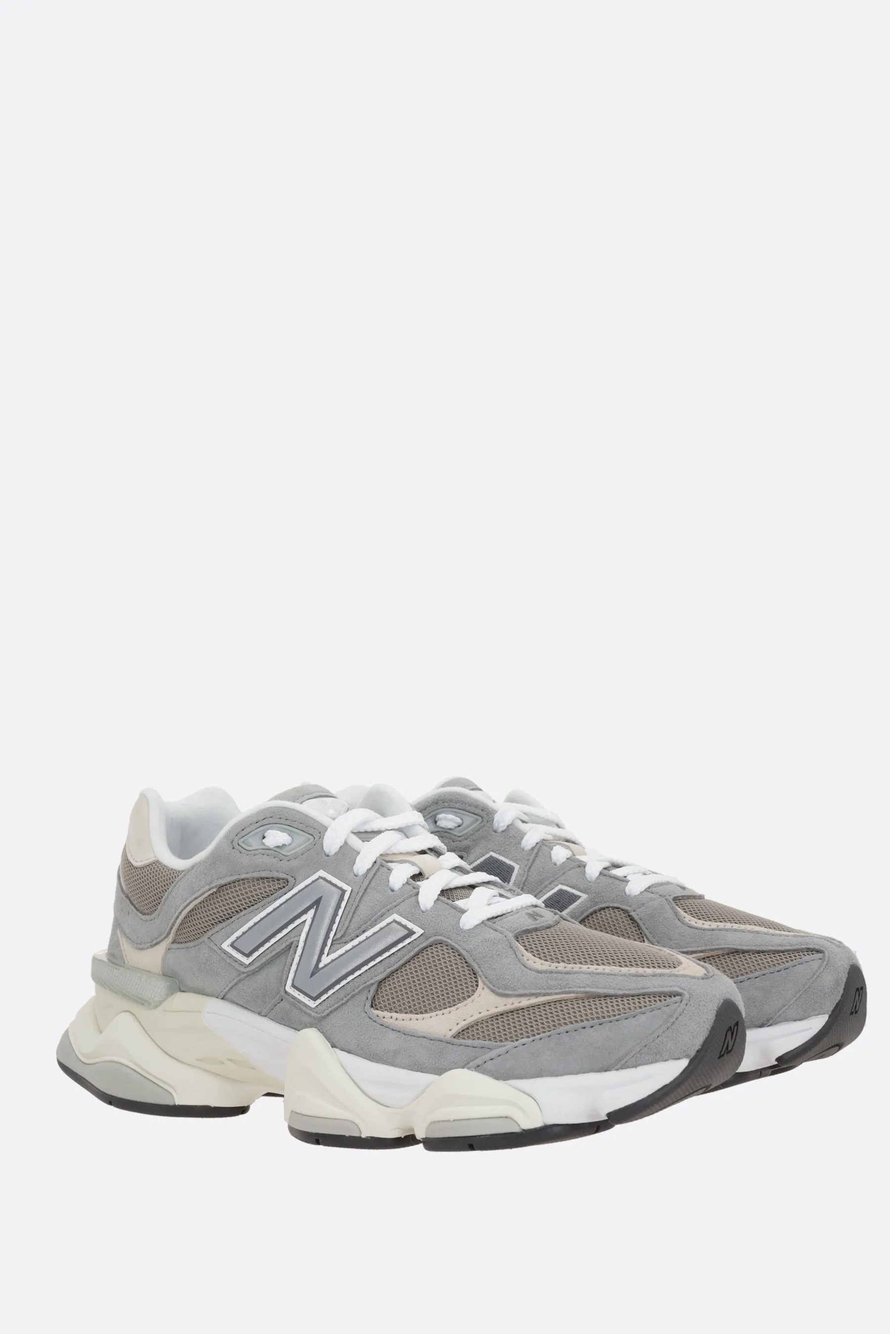 9060 sneakers in suede and mesh