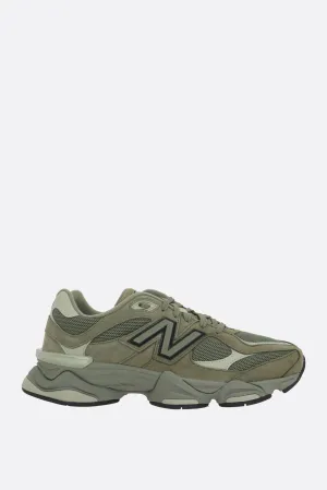 9060 sneakers in suede and mesh