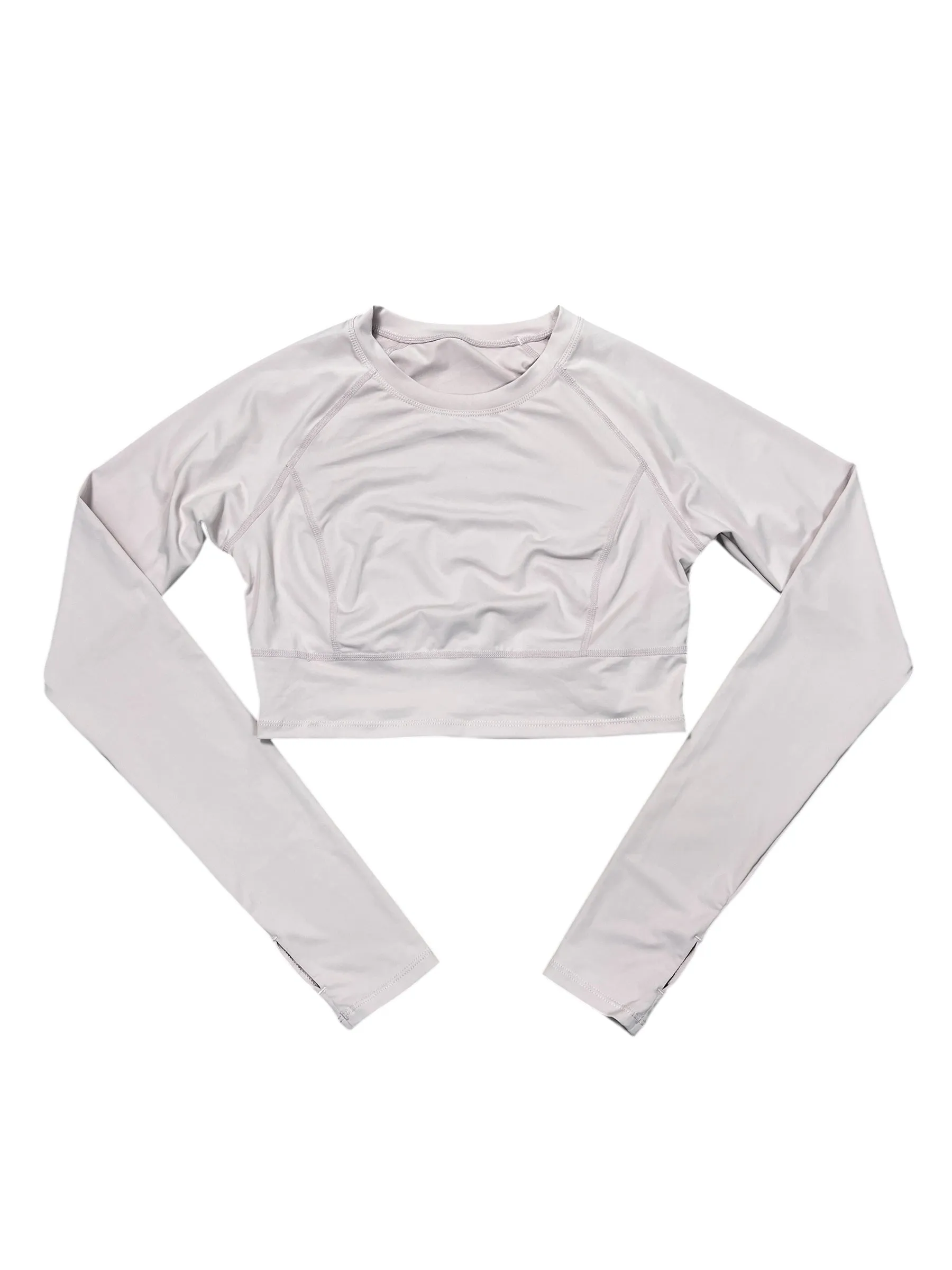 Athletic Top Ls Crewneck By HALARA In Pink, Size:M