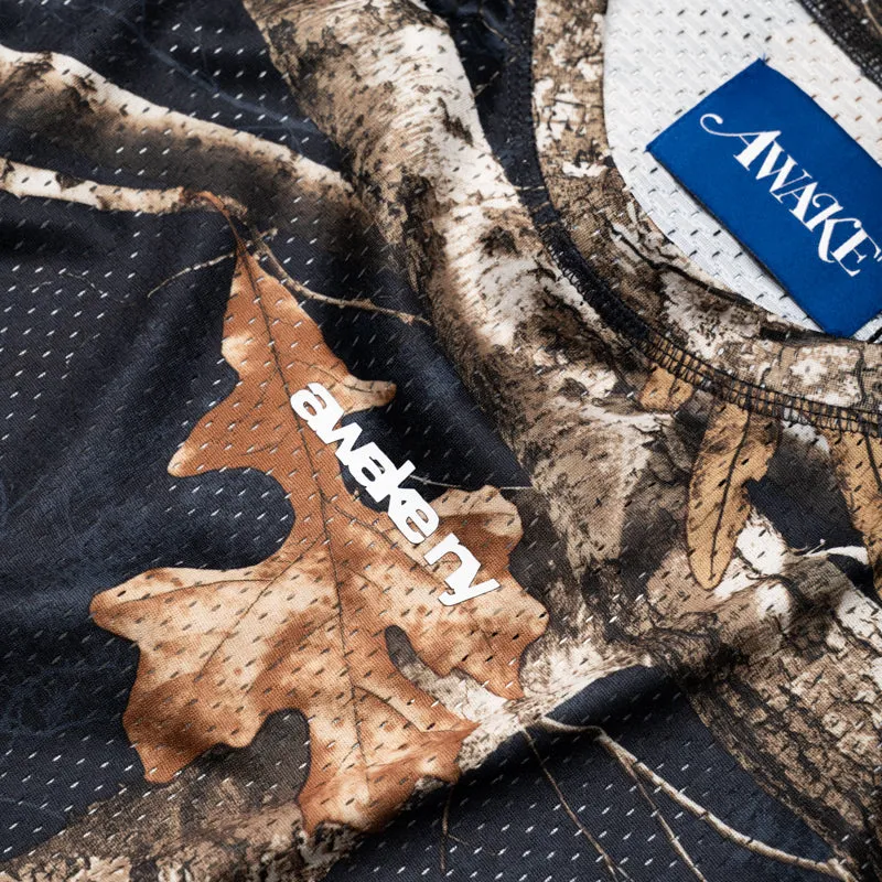 Awake NY Mesh L/S Tee - Shadow