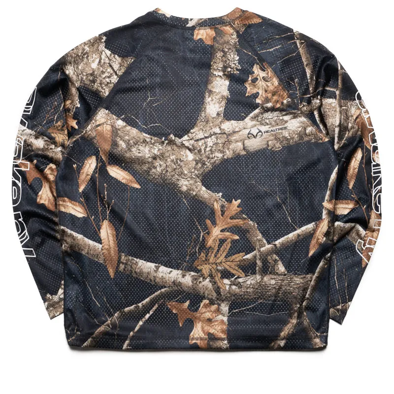 Awake NY Mesh L/S Tee - Shadow