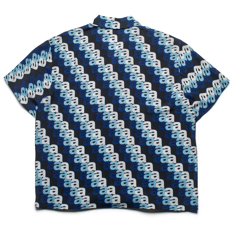 Awake NY Triple 'A' Print Camp Shirt - Blue/Multi
