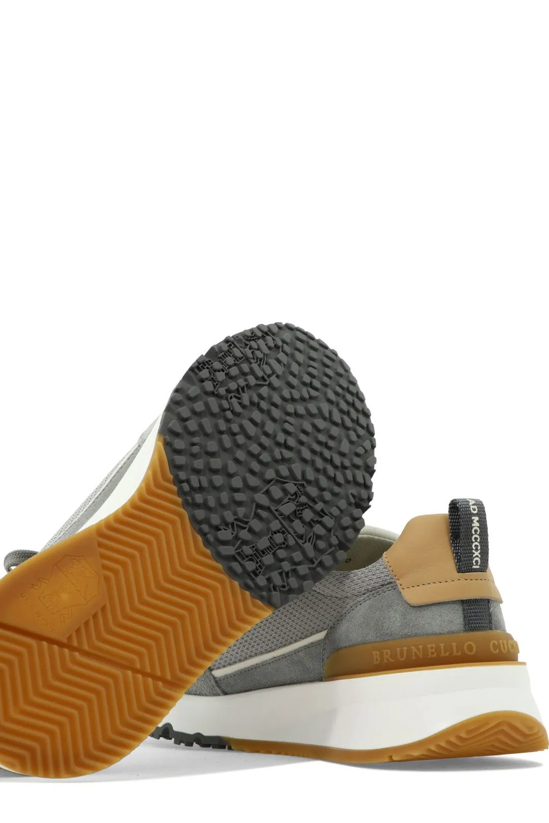 Brunello Cucinelli Logo Detailed Low-Top Sneakers