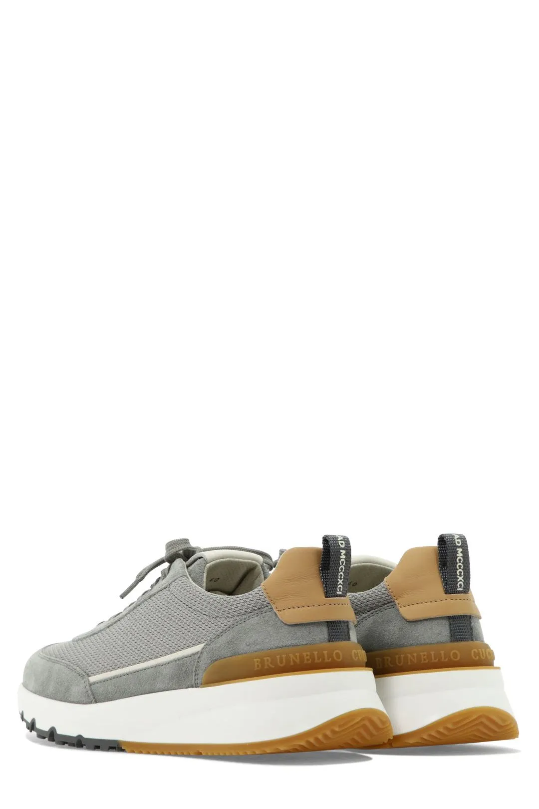 Brunello Cucinelli Logo Detailed Low-Top Sneakers