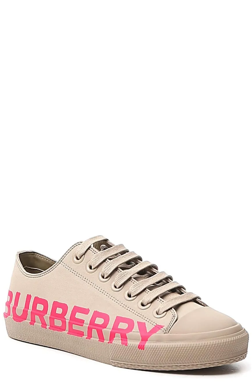 Burberry Logo Print Low-Top Sneakers