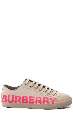 Burberry Logo Print Low-Top Sneakers