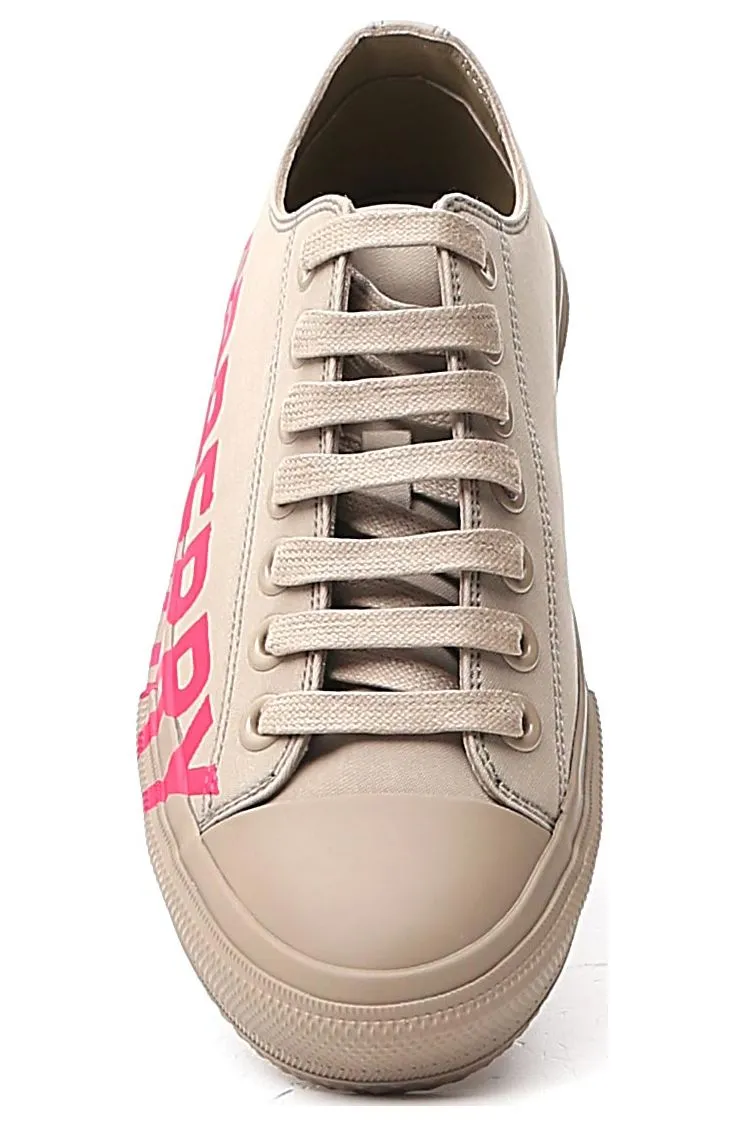 Burberry Logo Print Low-Top Sneakers
