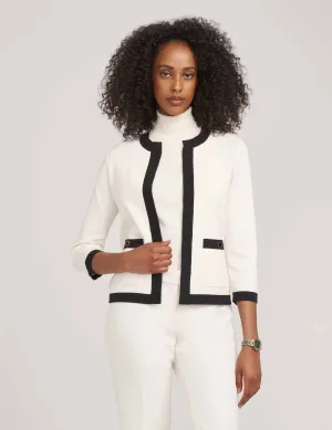 Colorblock Pocket Cardigan- Sale