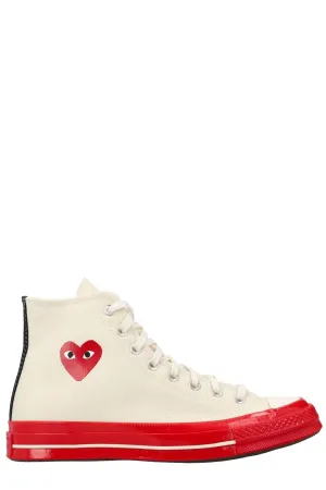 Comme Des Garçons Play X Converse Chuck 70 High-Top Sneakers