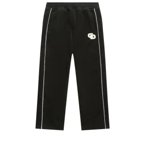 Criminal Damage Towelling Track Jogger - Black