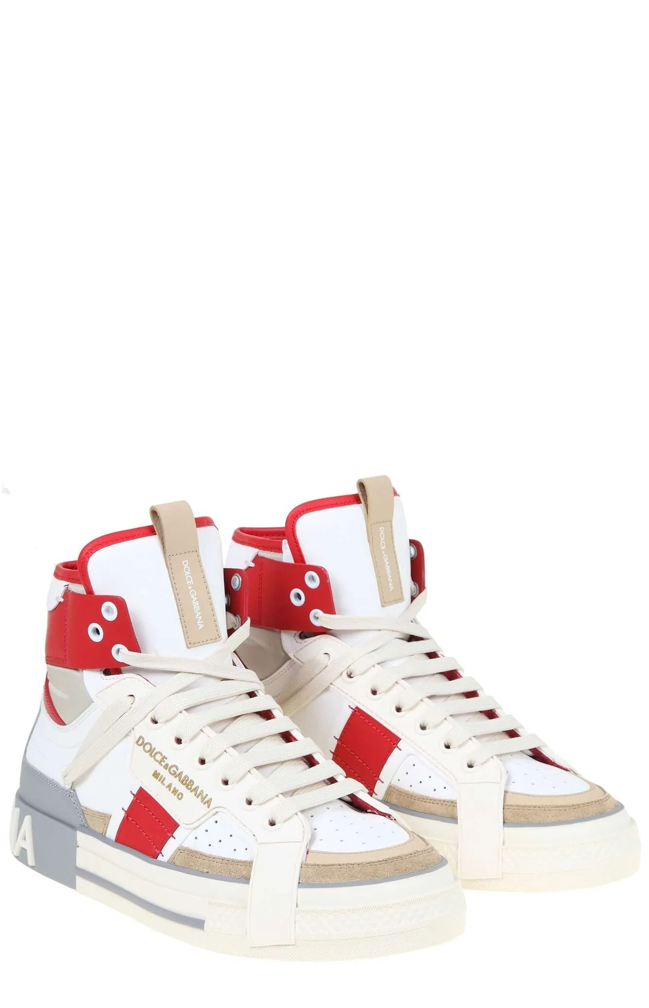 Dolce & Gabbana 2.Zero High-Top Sneakers