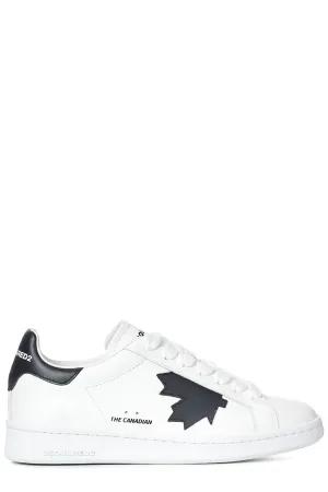 Dsquared2 Boxer Logo Patch Low-Top Sneakers