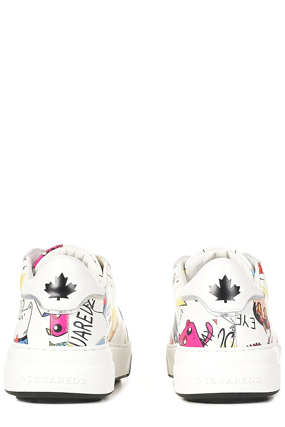 Dsquared2 Graphic Printed Low-Top Sneakers