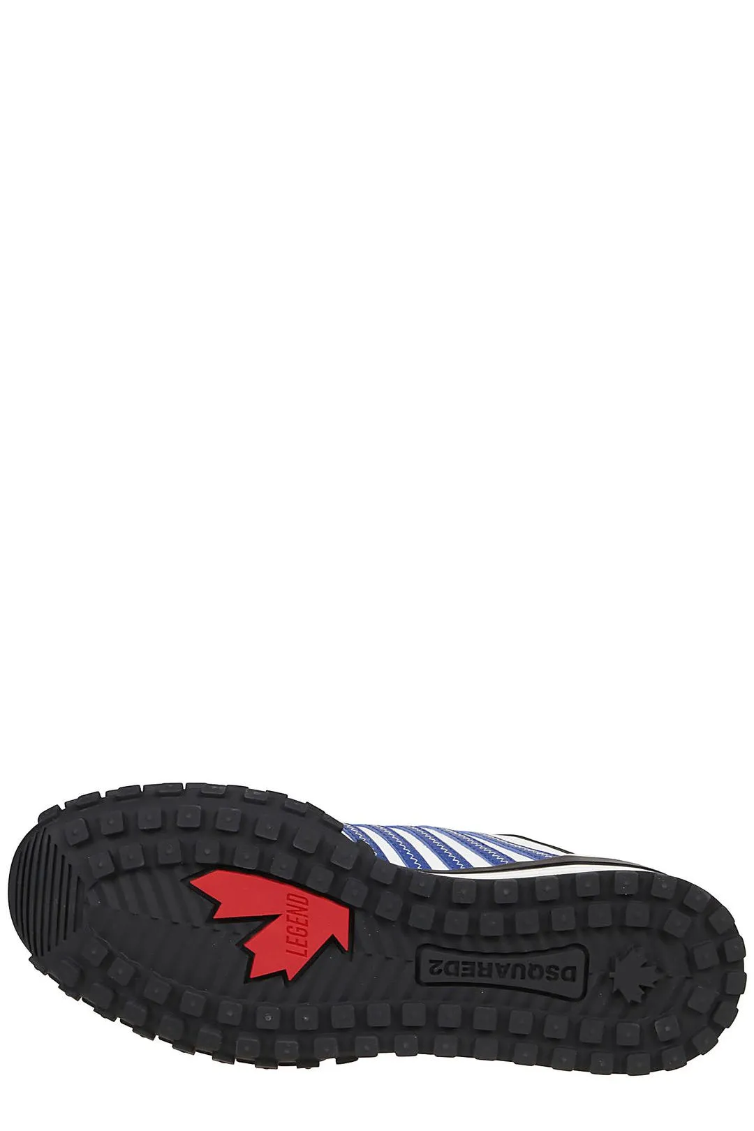 Dsquared2 Logo Print Striped Low-Top Sneakers