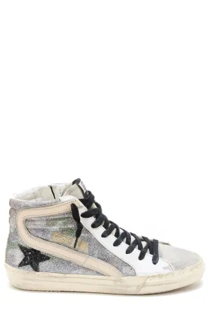 Golden Goose Deluxe Brand Star Patch High-Top Sneakers