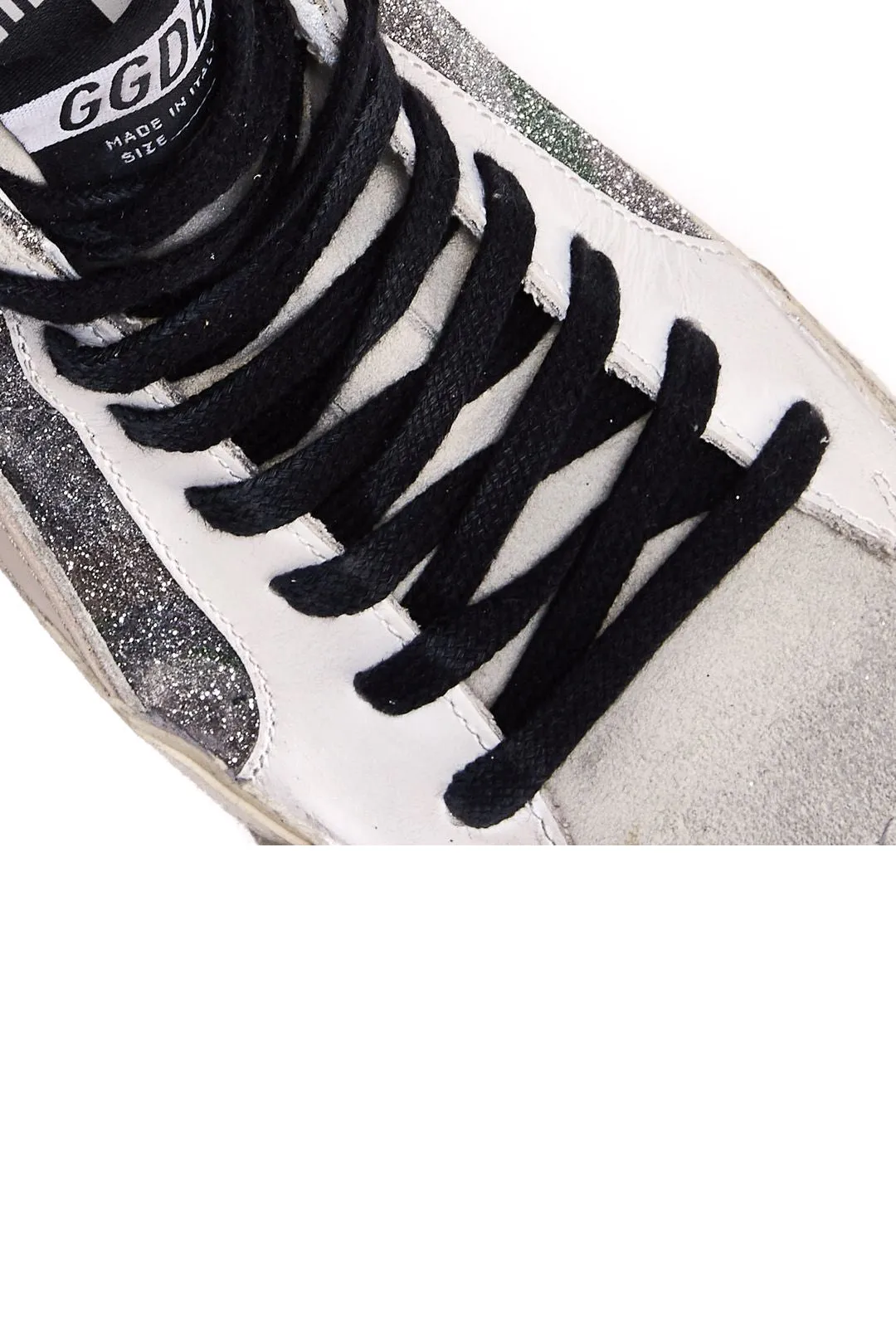 Golden Goose Deluxe Brand Star Patch High-Top Sneakers