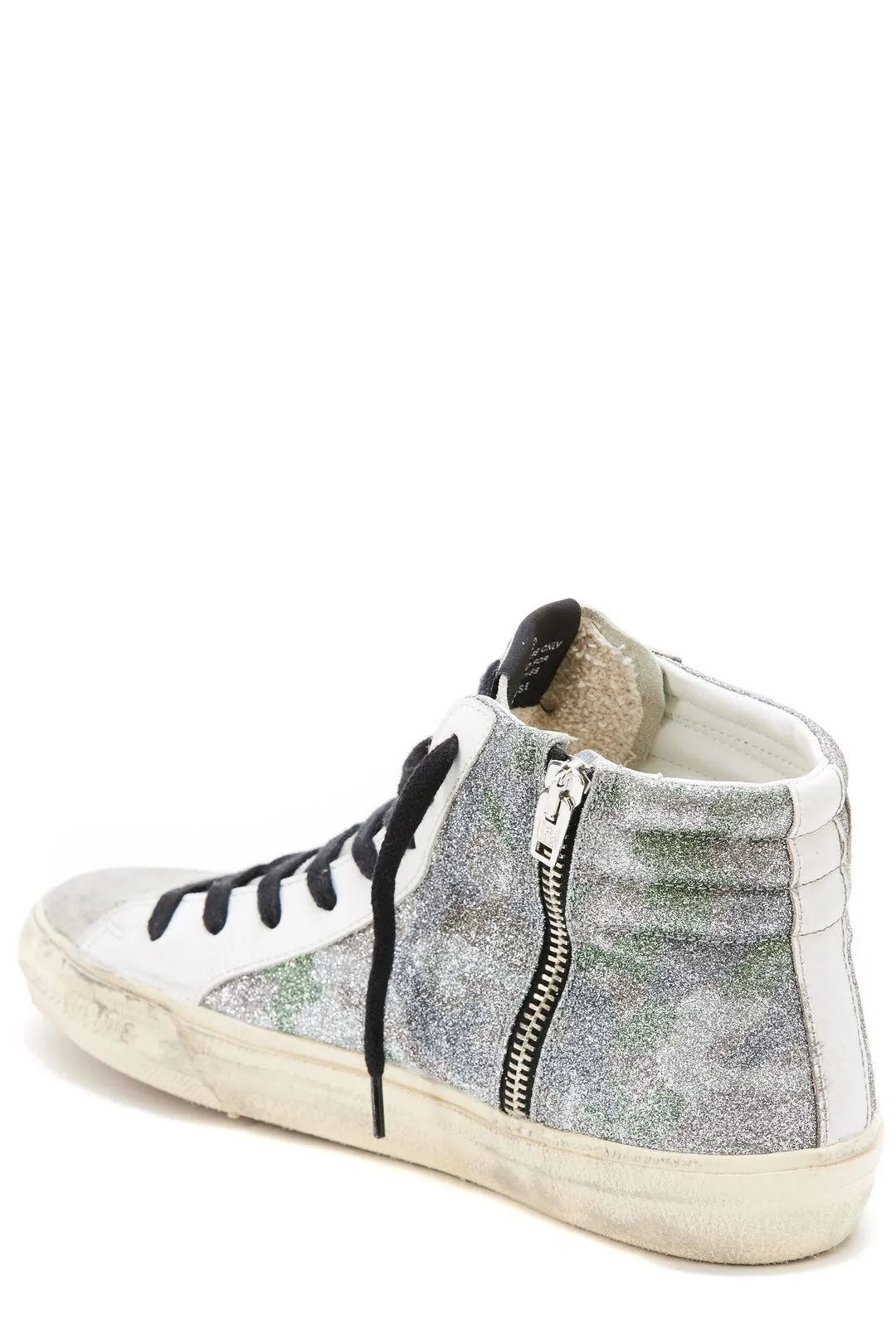 Golden Goose Deluxe Brand Star Patch High-Top Sneakers