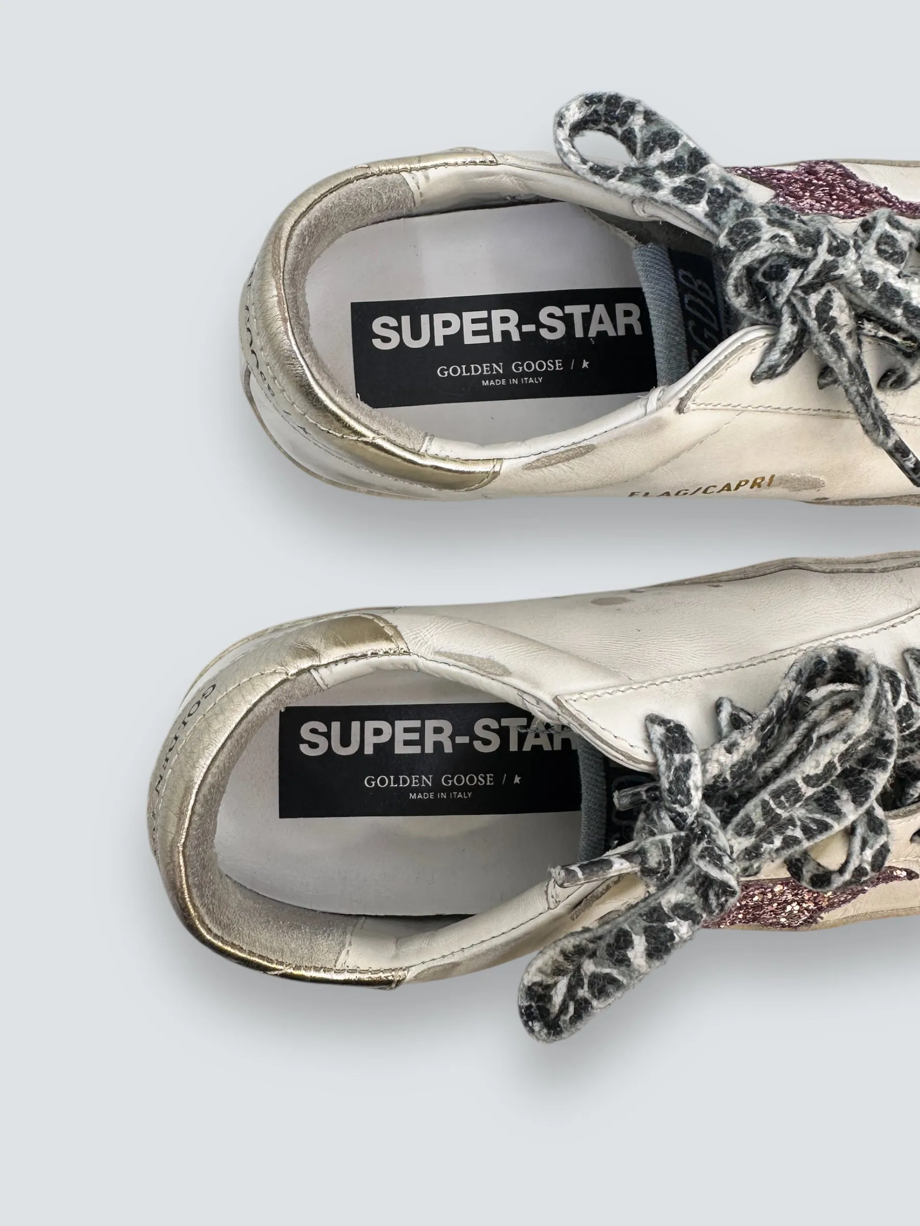 Golden Goose Pink Trainers - Size UK 4