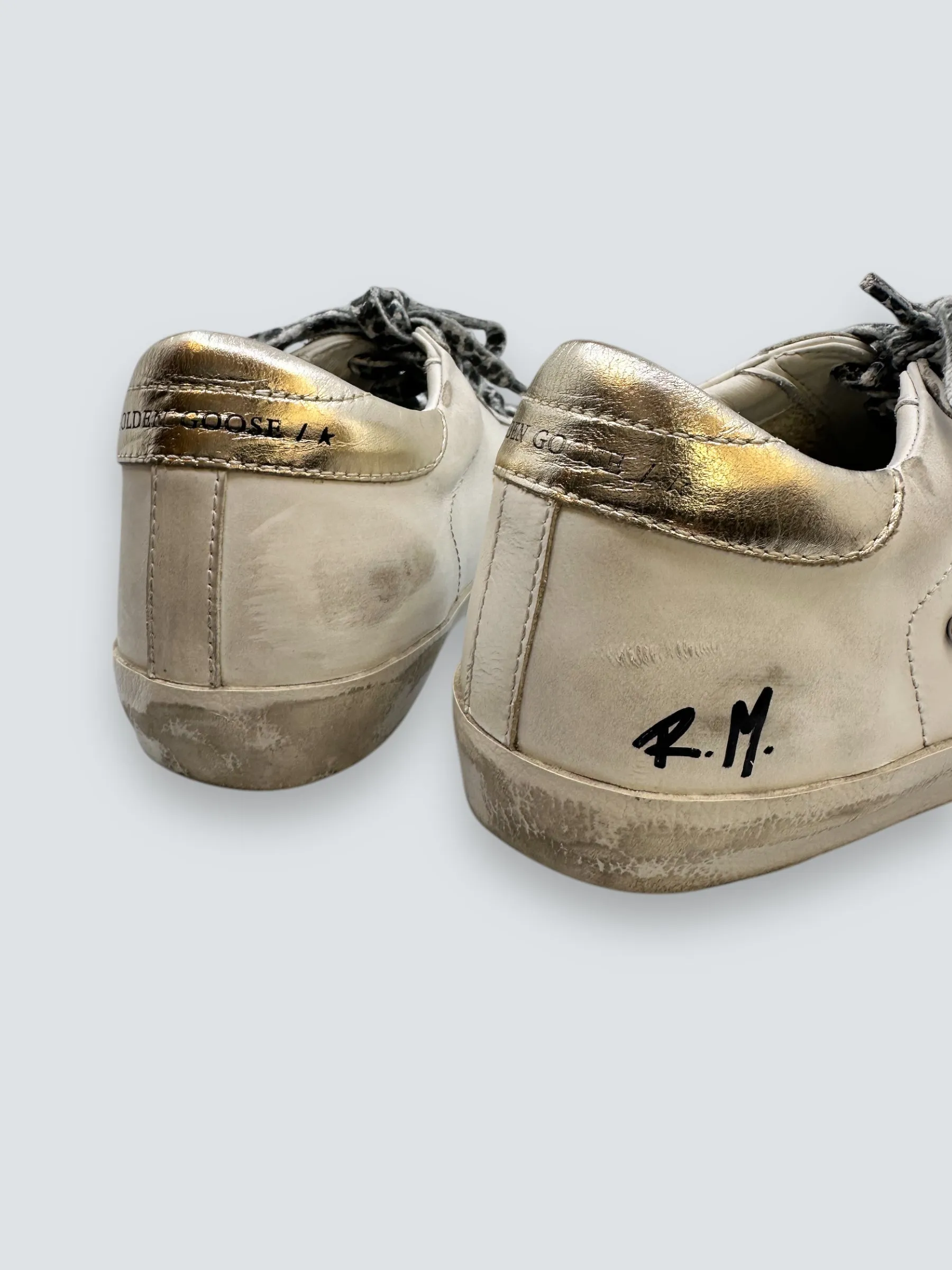 Golden Goose Pink Trainers - Size UK 4