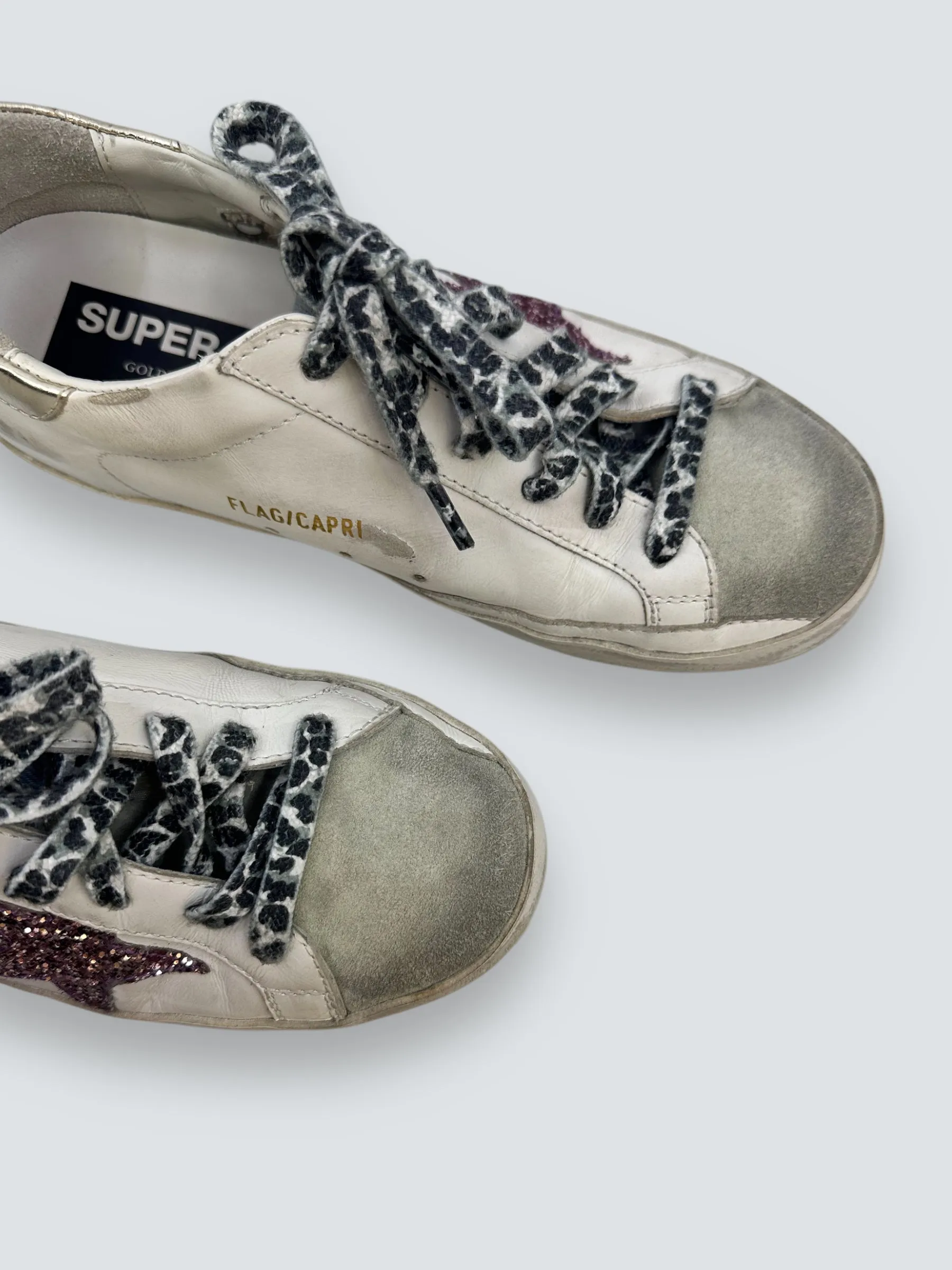 Golden Goose Pink Trainers - Size UK 4