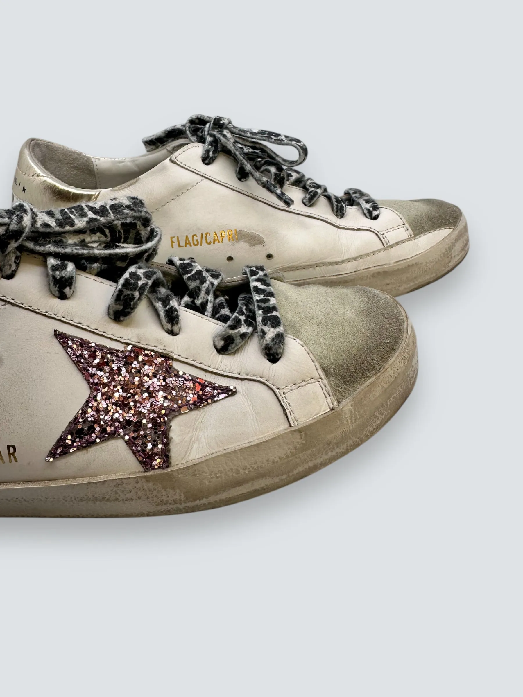 Golden Goose Pink Trainers - Size UK 4