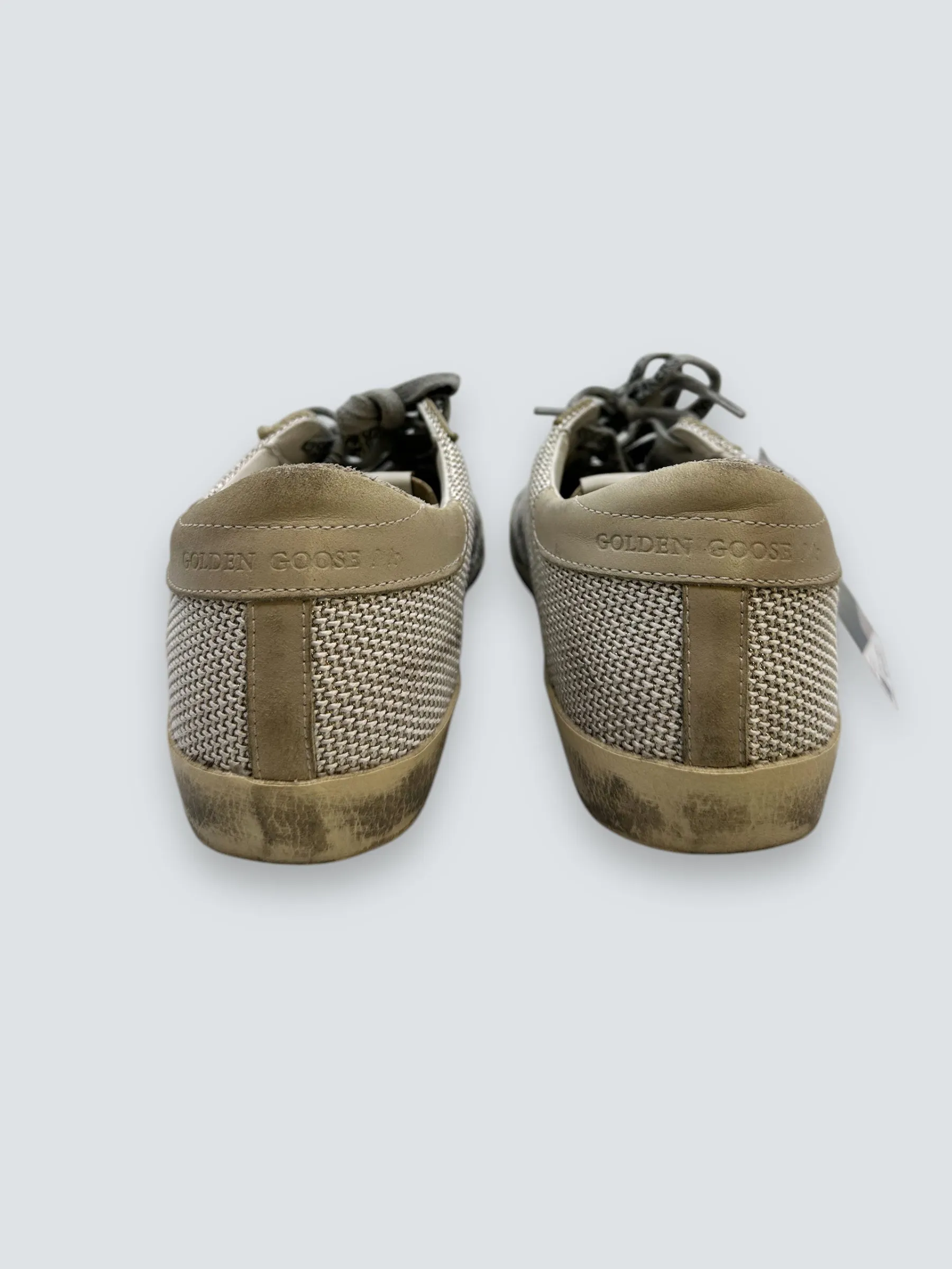 Golden Goose Size UK 4 Leopard Print Trainers