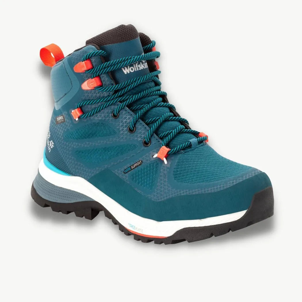 jack wolfskin Force Striker Texapore Mid Women's Waterproof Hiking Shoes