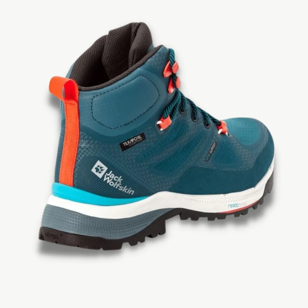 jack wolfskin Force Striker Texapore Mid Women's Waterproof Hiking Shoes
