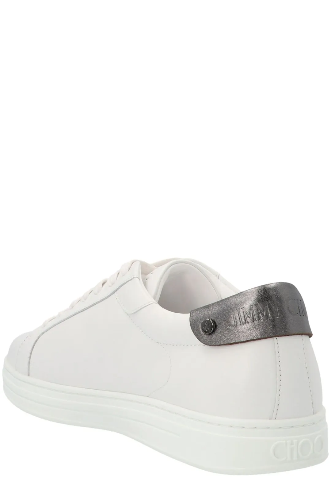 Jimmy Choo Round Toe Low-Top Trainers