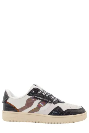Just Cavalli Panelled Low-Top Trainers