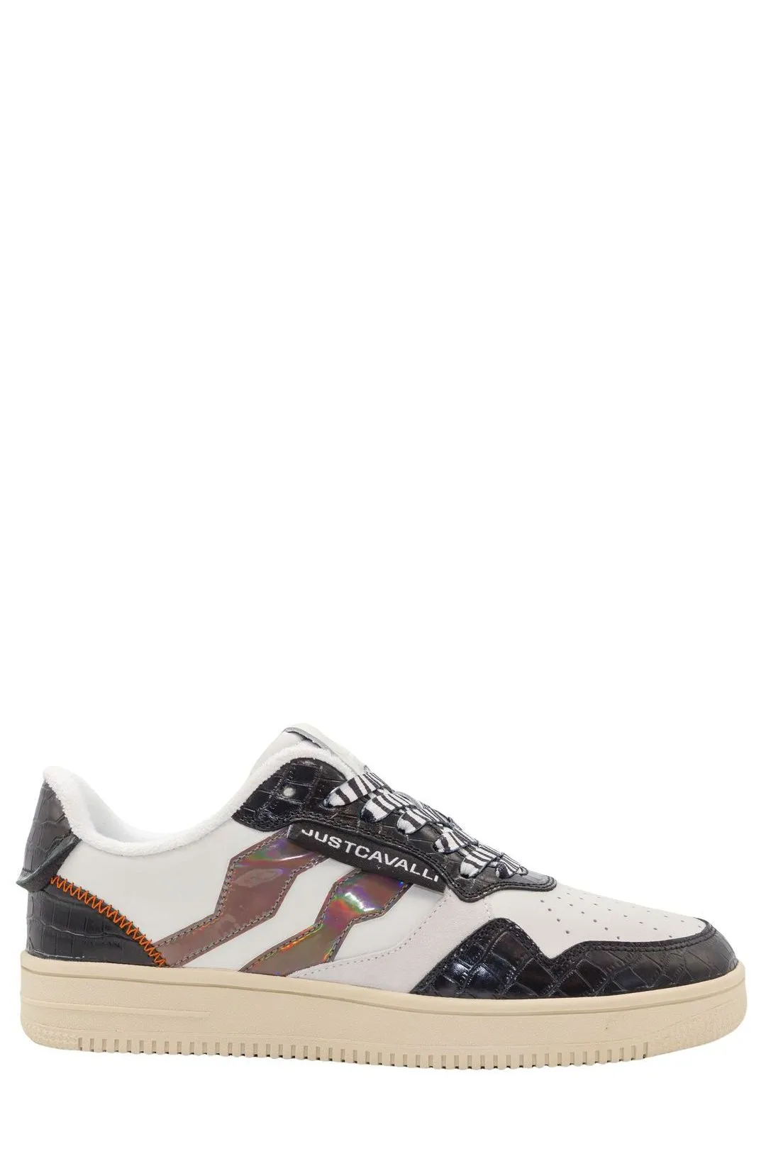 Just Cavalli Panelled Low-Top Trainers