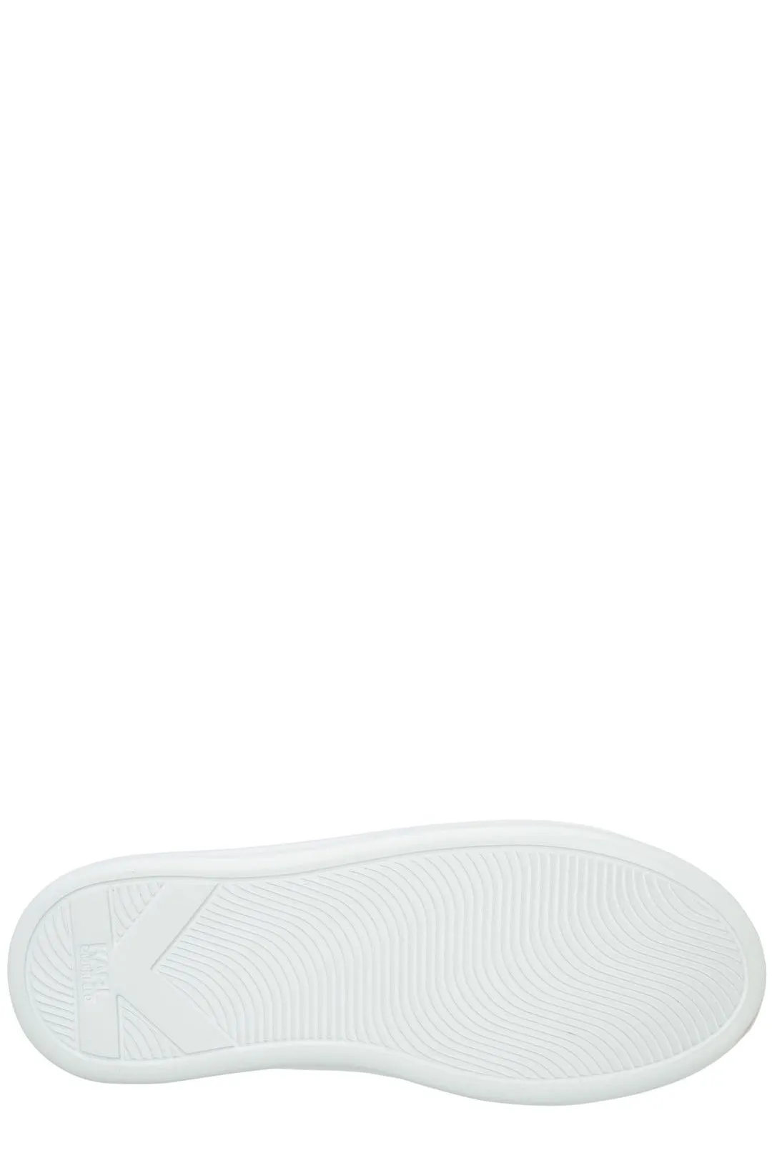 Karl Lagerfeld Asymmetrical Detail Low-Top Sneakers