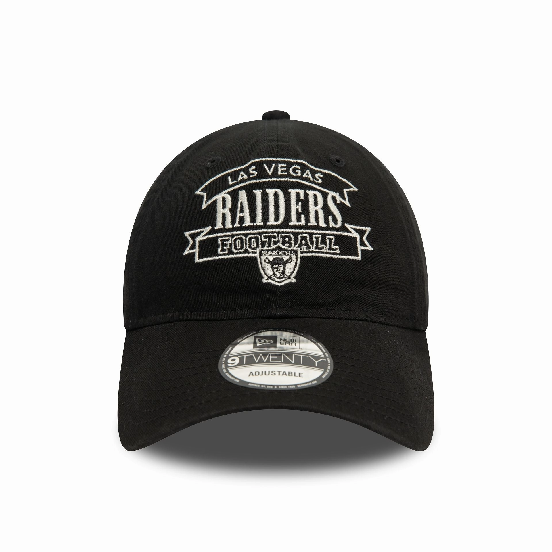 Las Vegas Raiders Retro NFL Black 9TWENTY Cloth Strap
