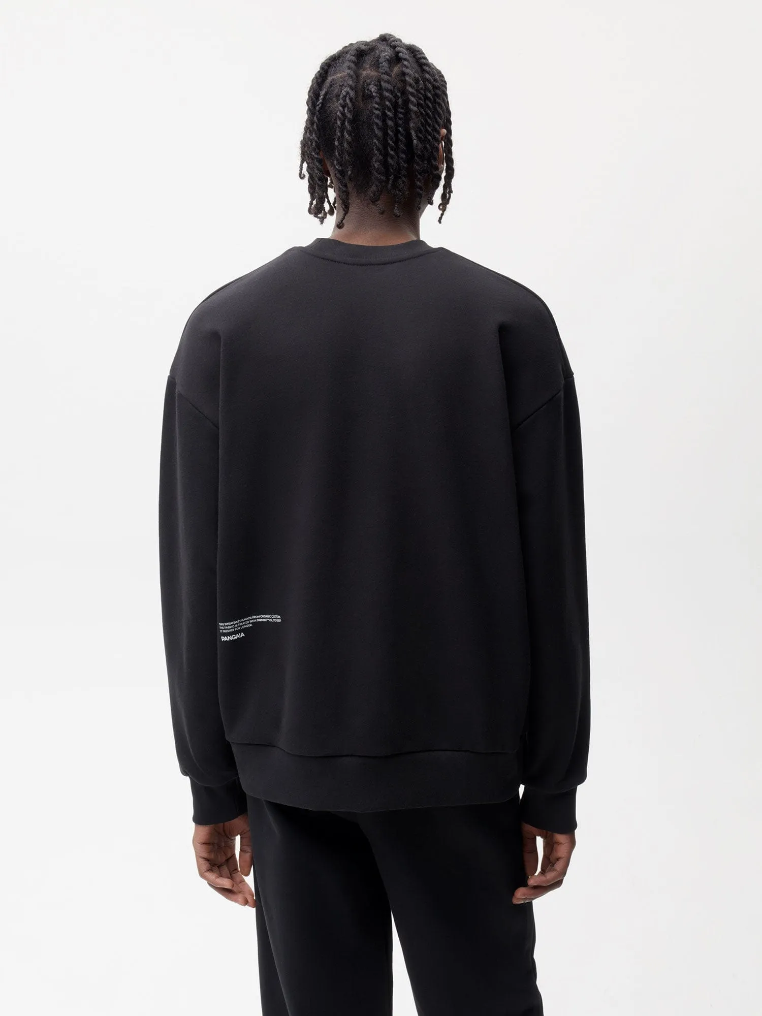 Mens High-Tech Naturalists Club Sweatshirt—black