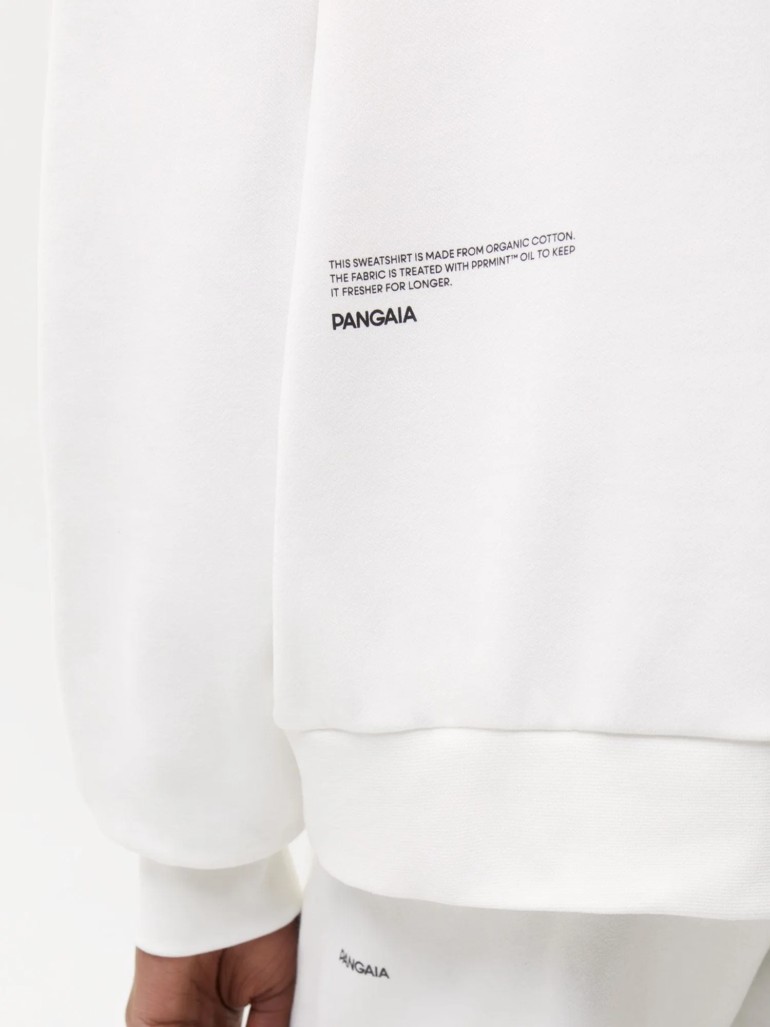 Mens High-Tech Naturalists Club Sweatshirt—off-white