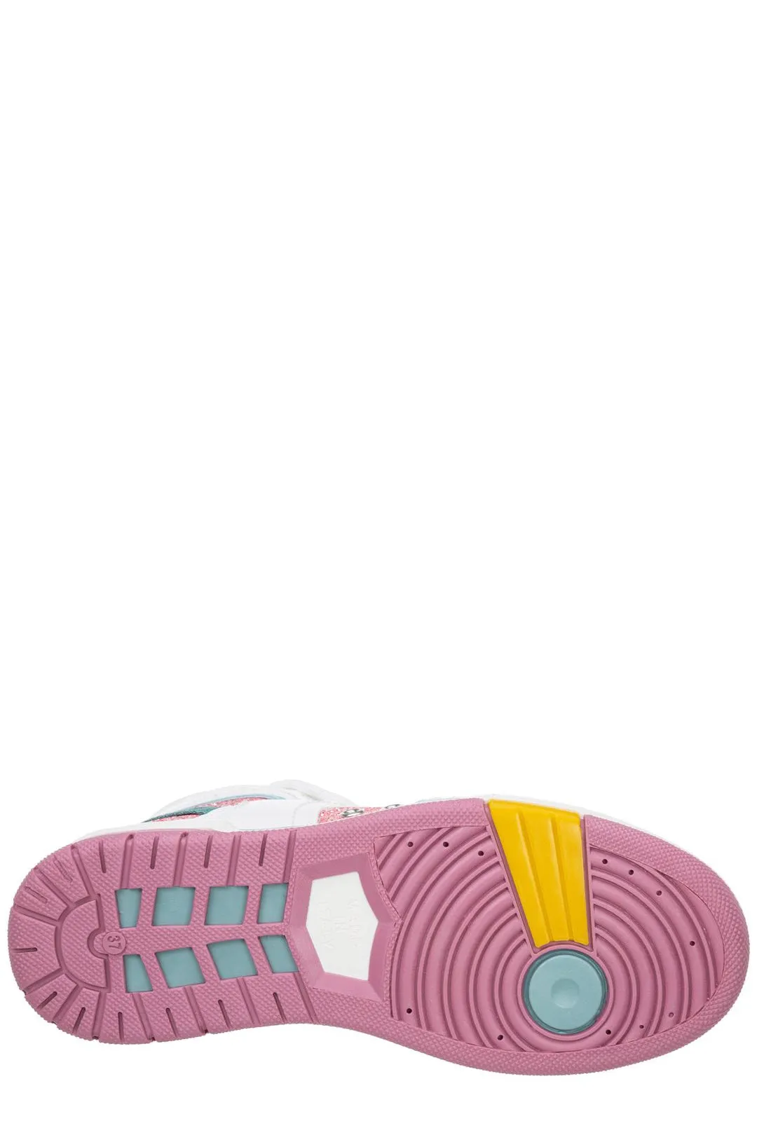 Moschino Logo Detailed Lace-Up Sneakers