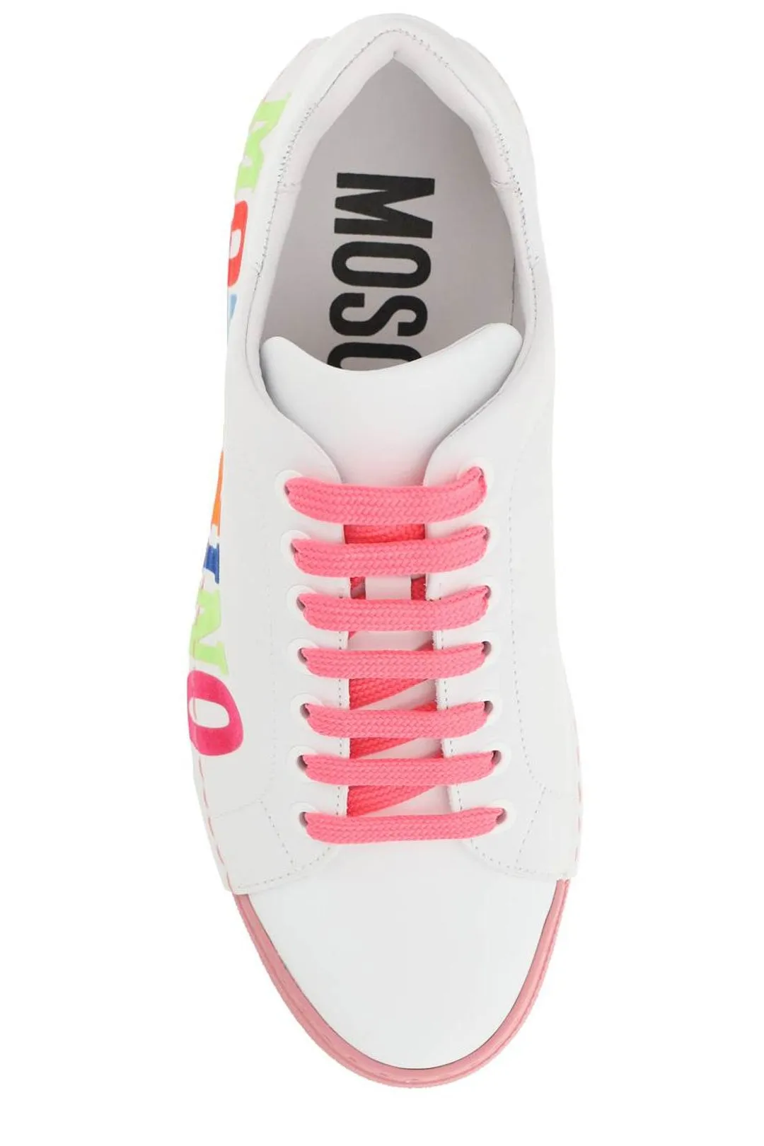 Moschino Logo Printed Low-Top Sneakers