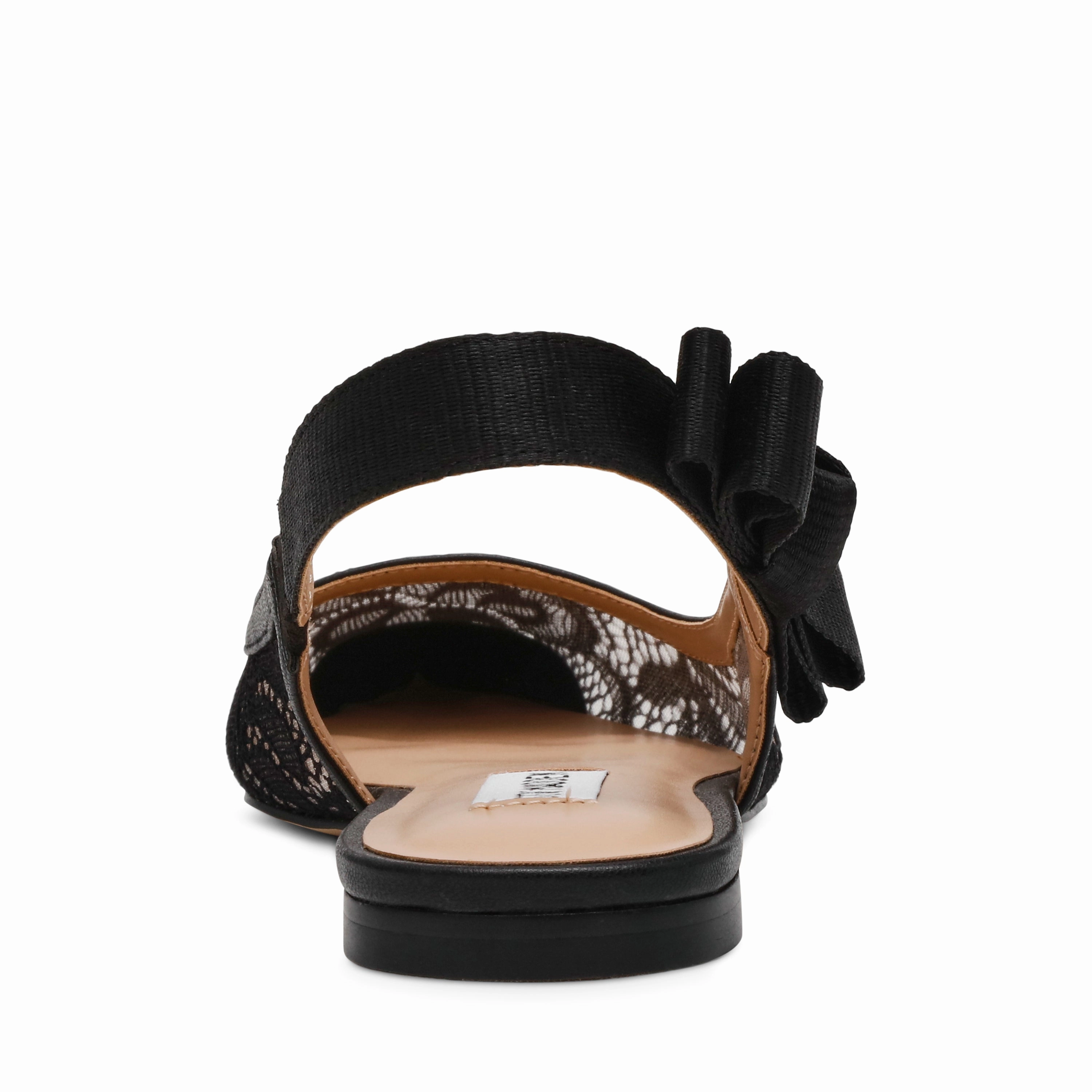 Olyvia-L Flat Shoe BLK LACE