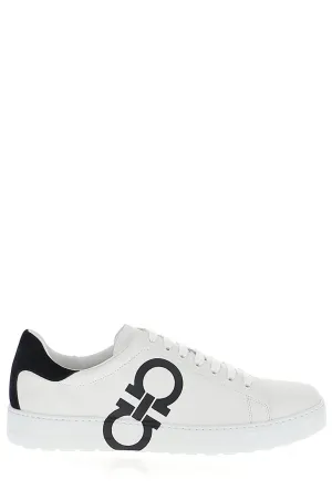 Salvatore Ferragamo Gancini Low-Top Sneakers