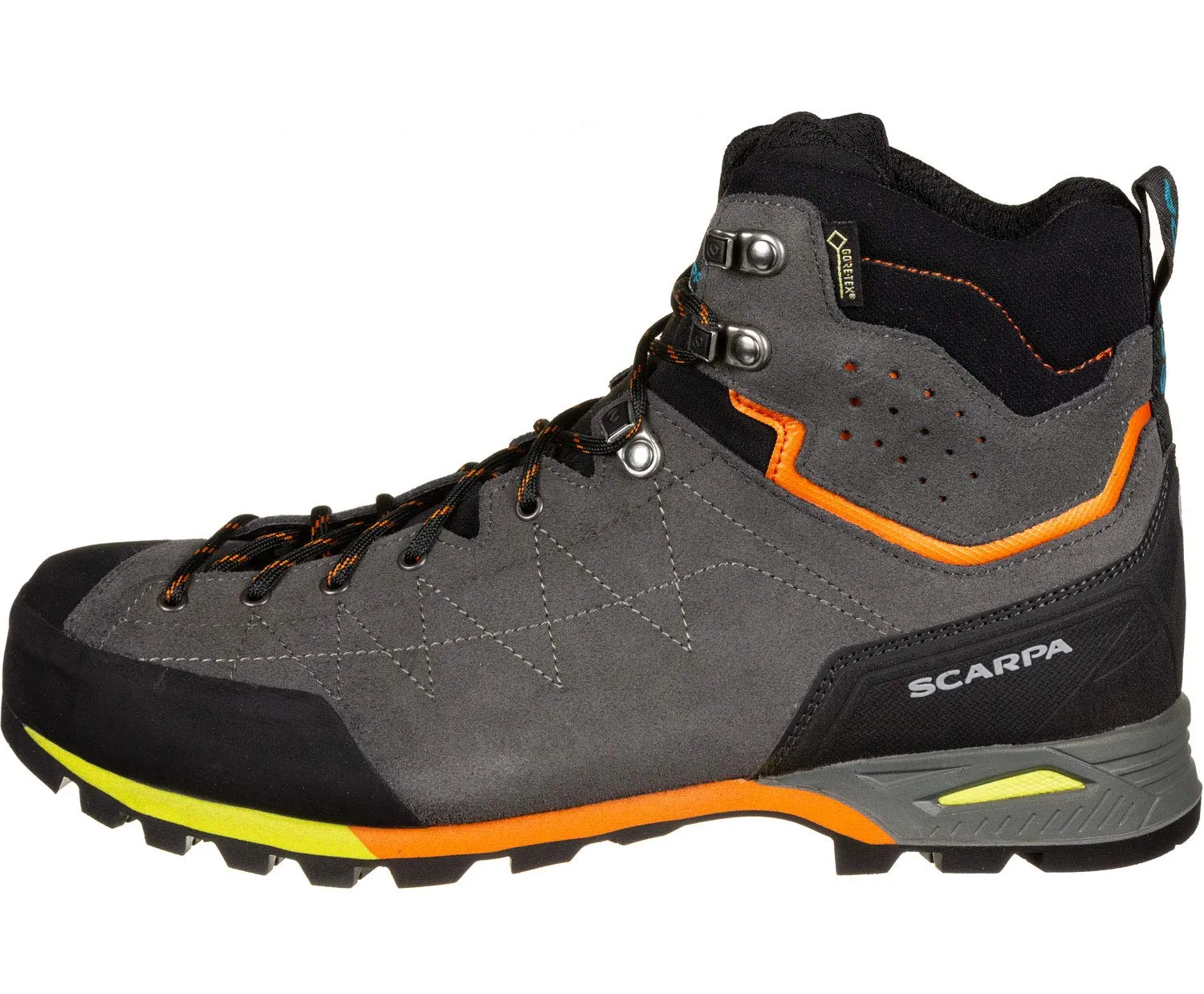 Scarpa Herren Zodiac Plus GTX Trekking-& Wanderstiefel. Shark Orange Gore Tex Bzh Drumlin. 42.5 EU