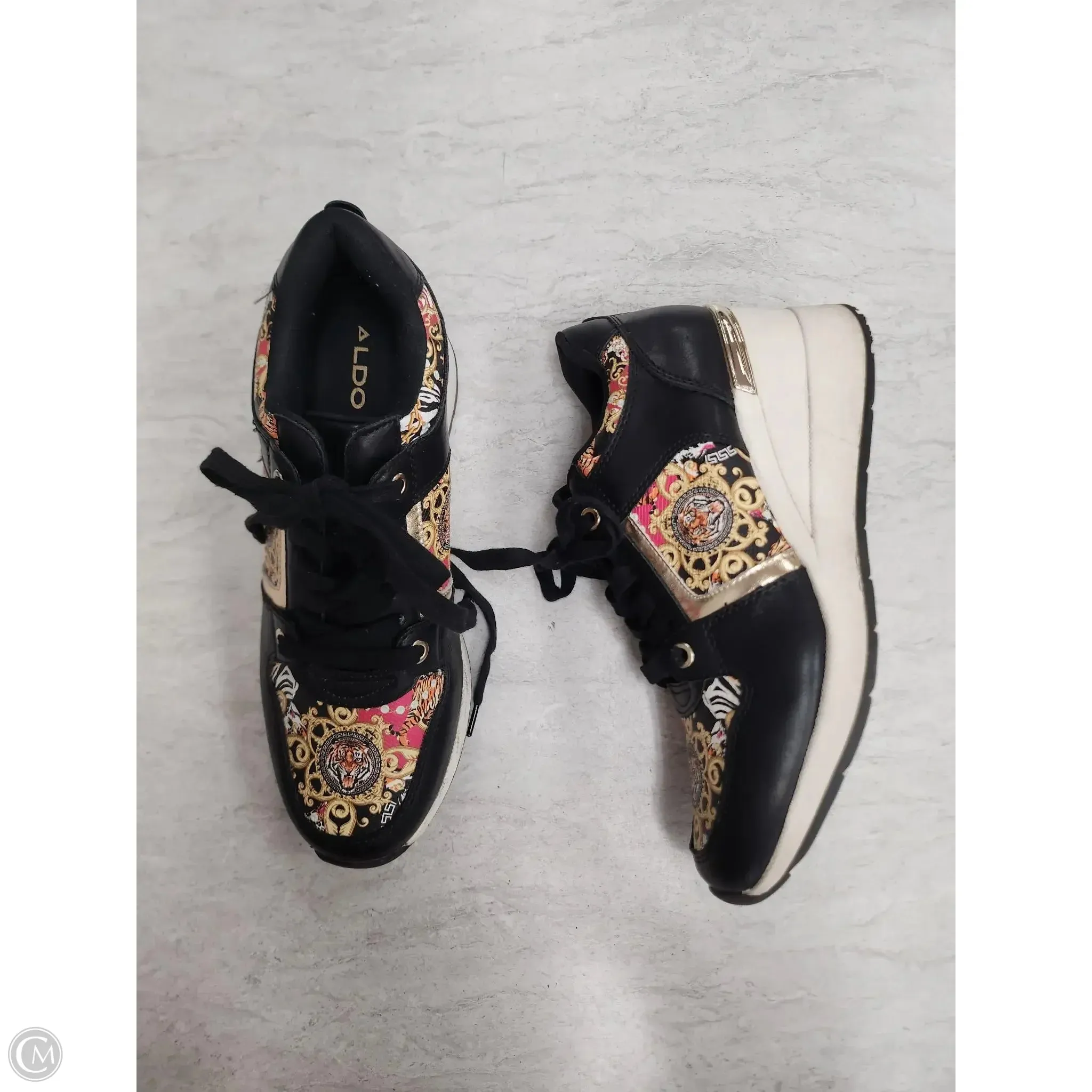 Shoes Sneakers By Aldo In Multi-colored, Size: 7.5