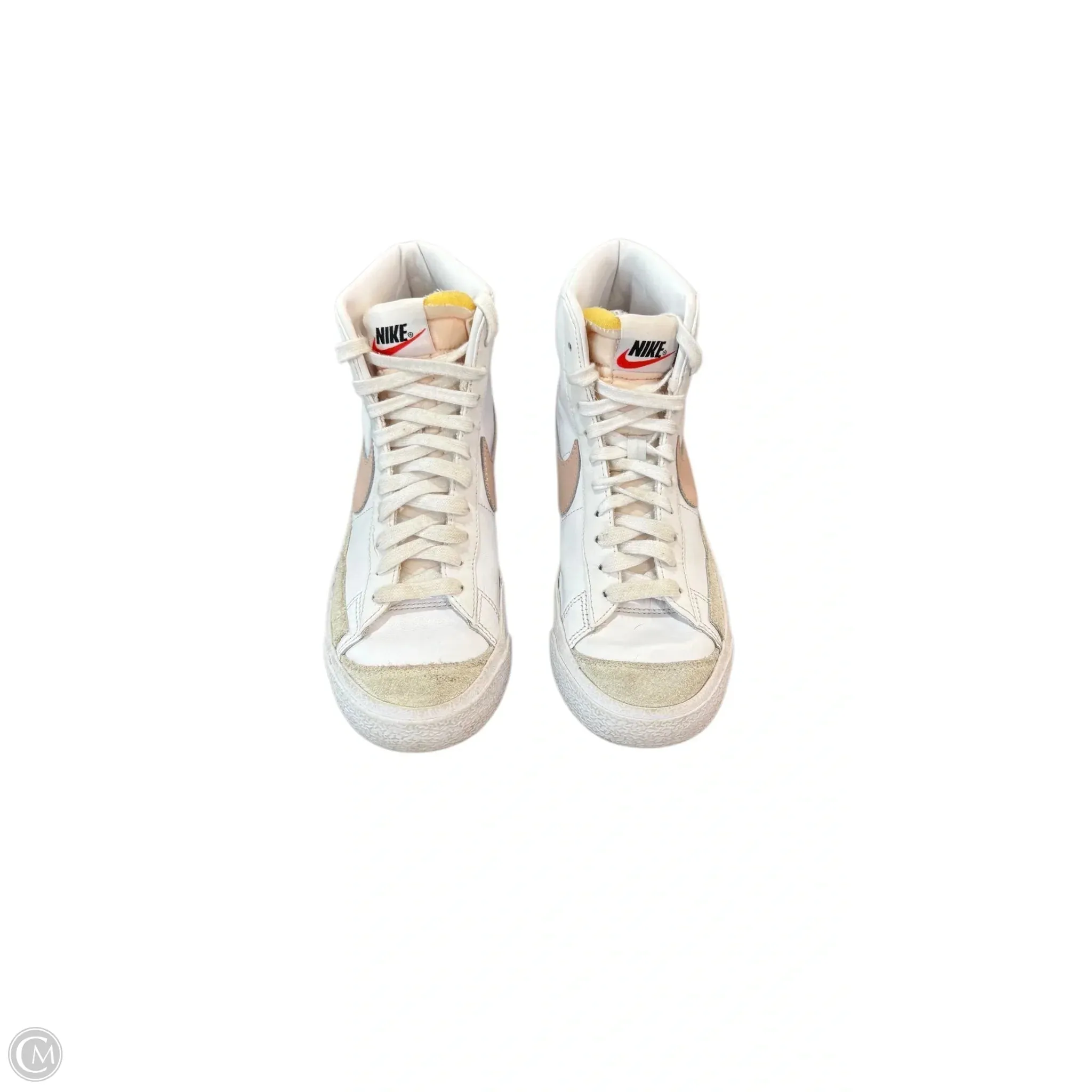 Shoes Sneakers By Nike In Pink & White, Size: 7