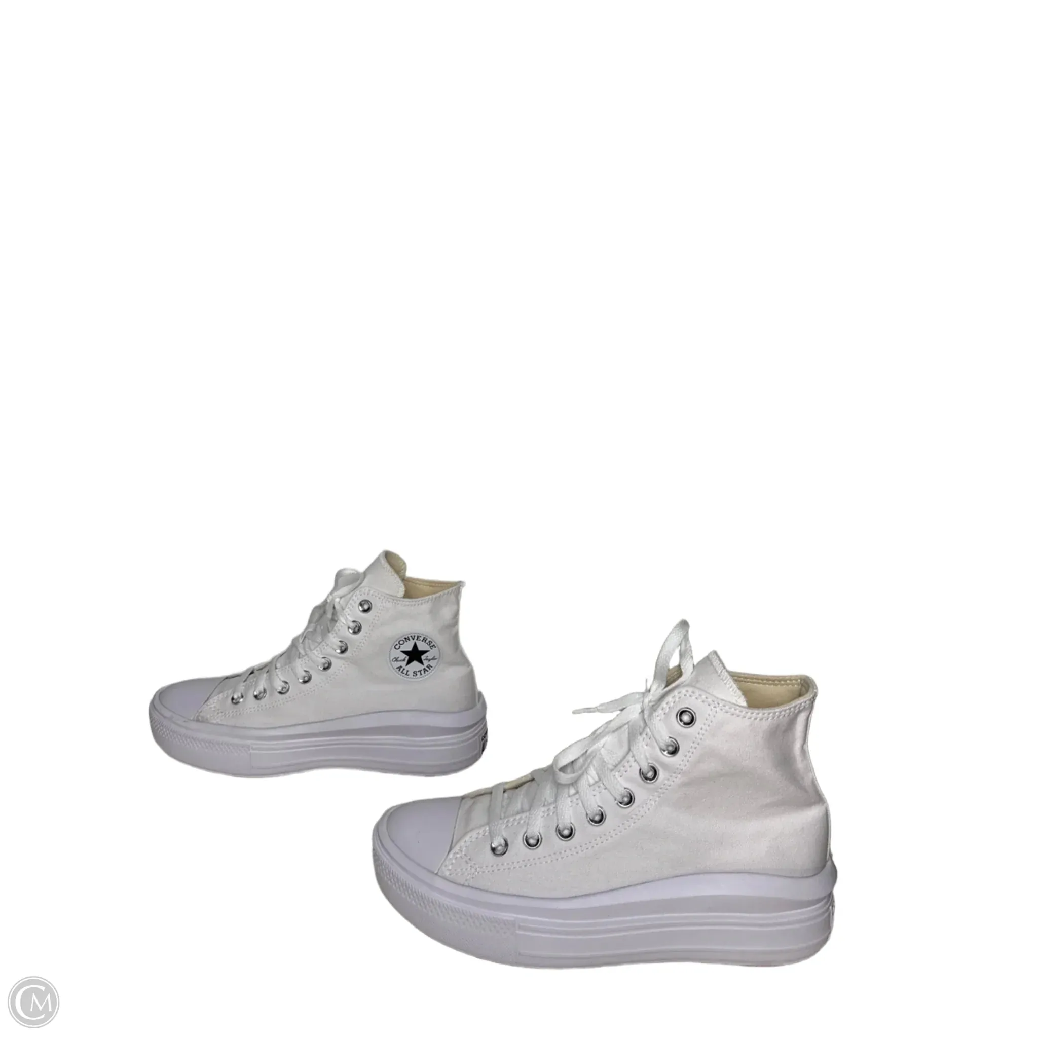 Shoes Sneakers Platform By Converse In White, Size: 10