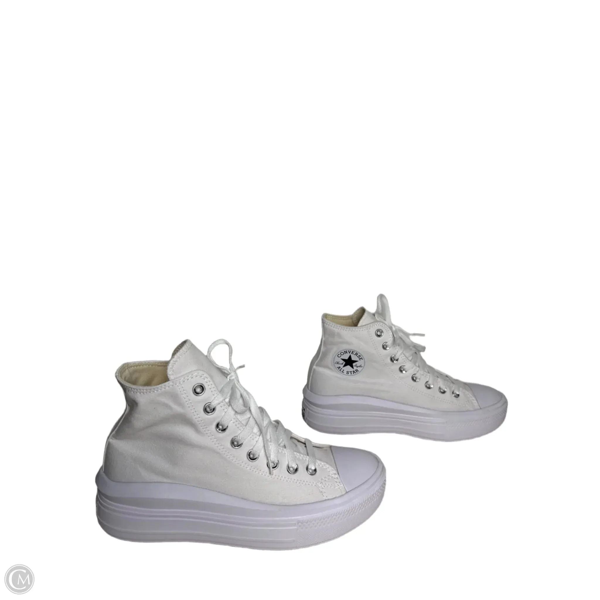 Shoes Sneakers Platform By Converse In White, Size: 10