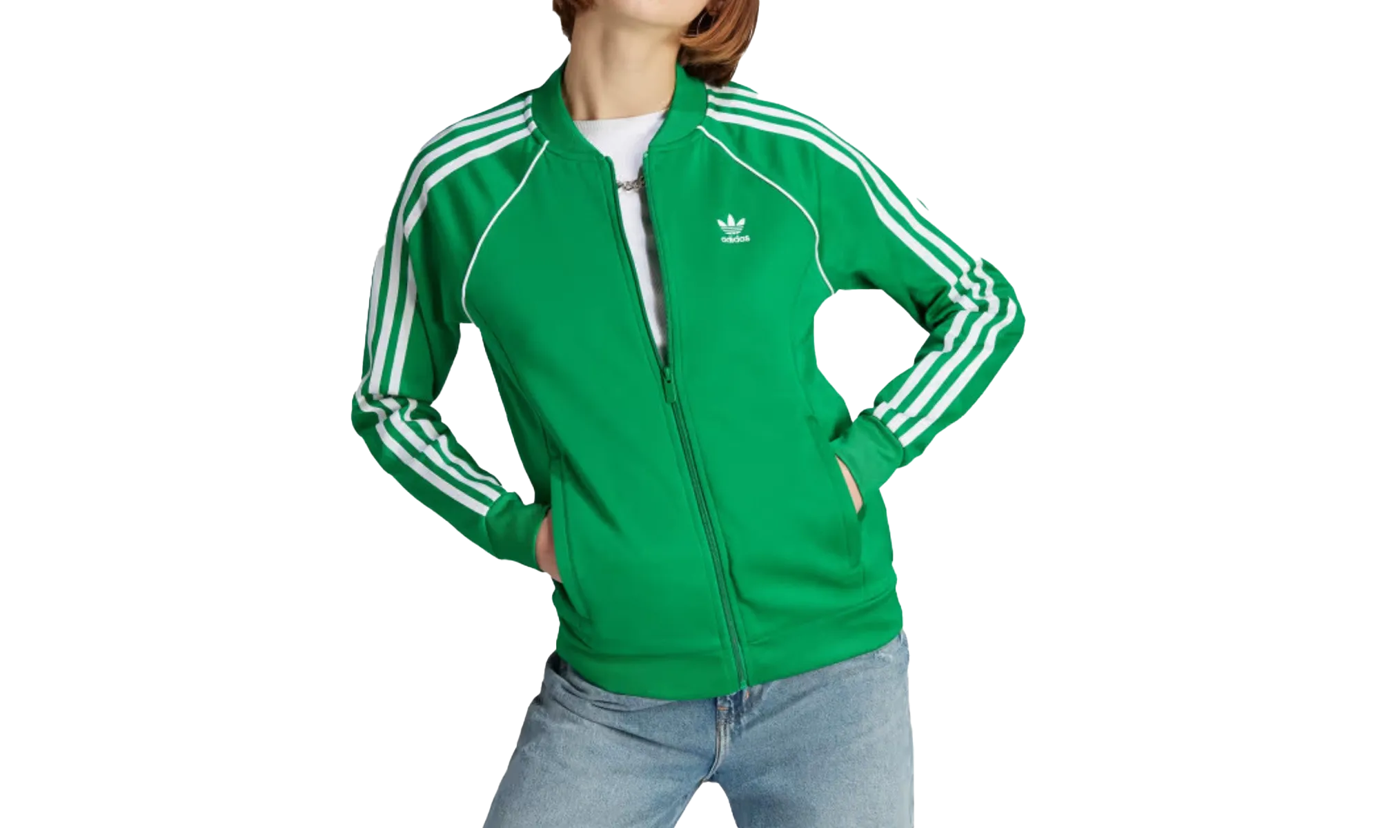 Sst Classic Track Top Womens Style : Ik4030 "GREEN"