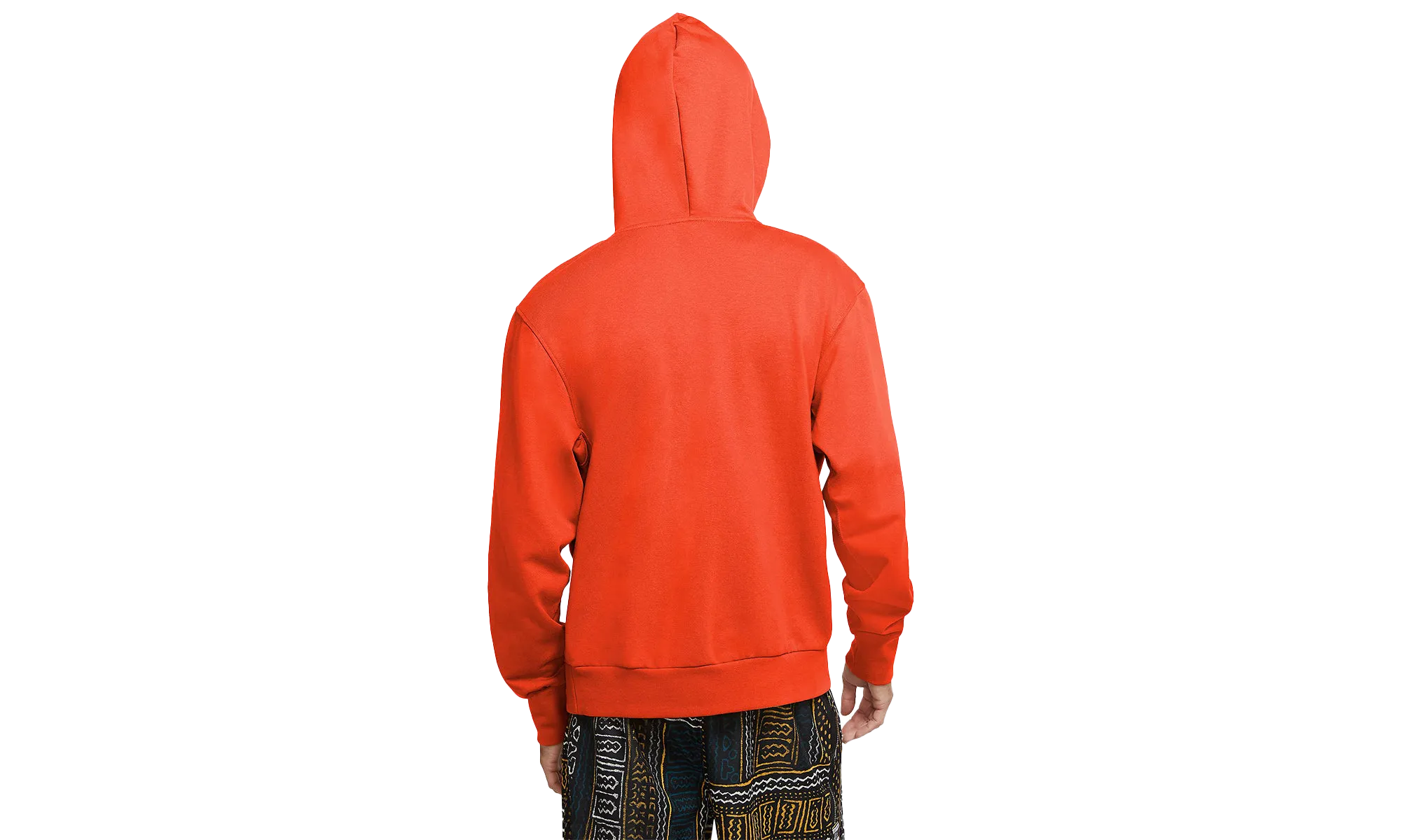 Standard Issue Basketball Pullover Hoodie "Orange/White"