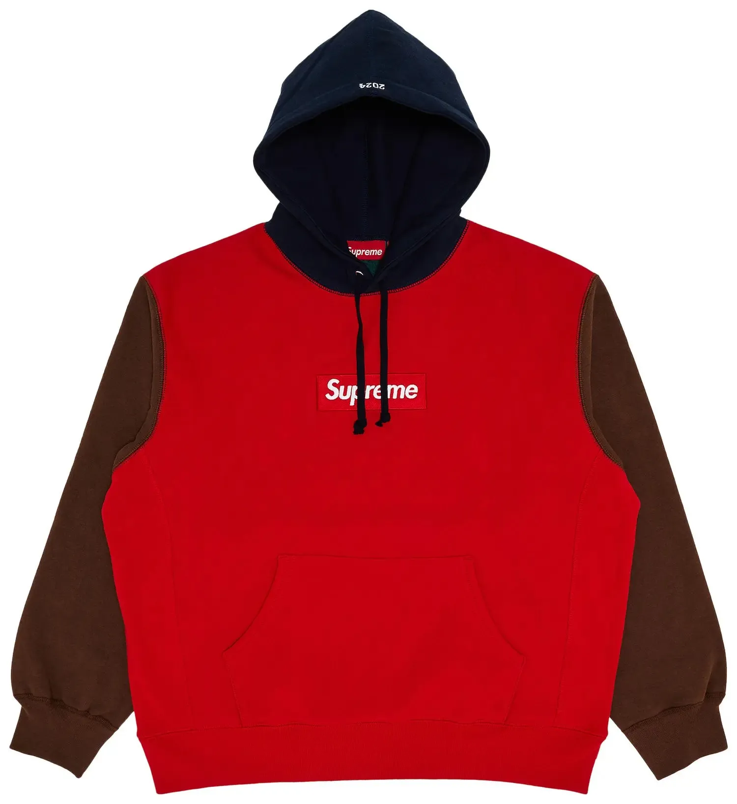 Supreme Box Logo Hoody "Red Multi"