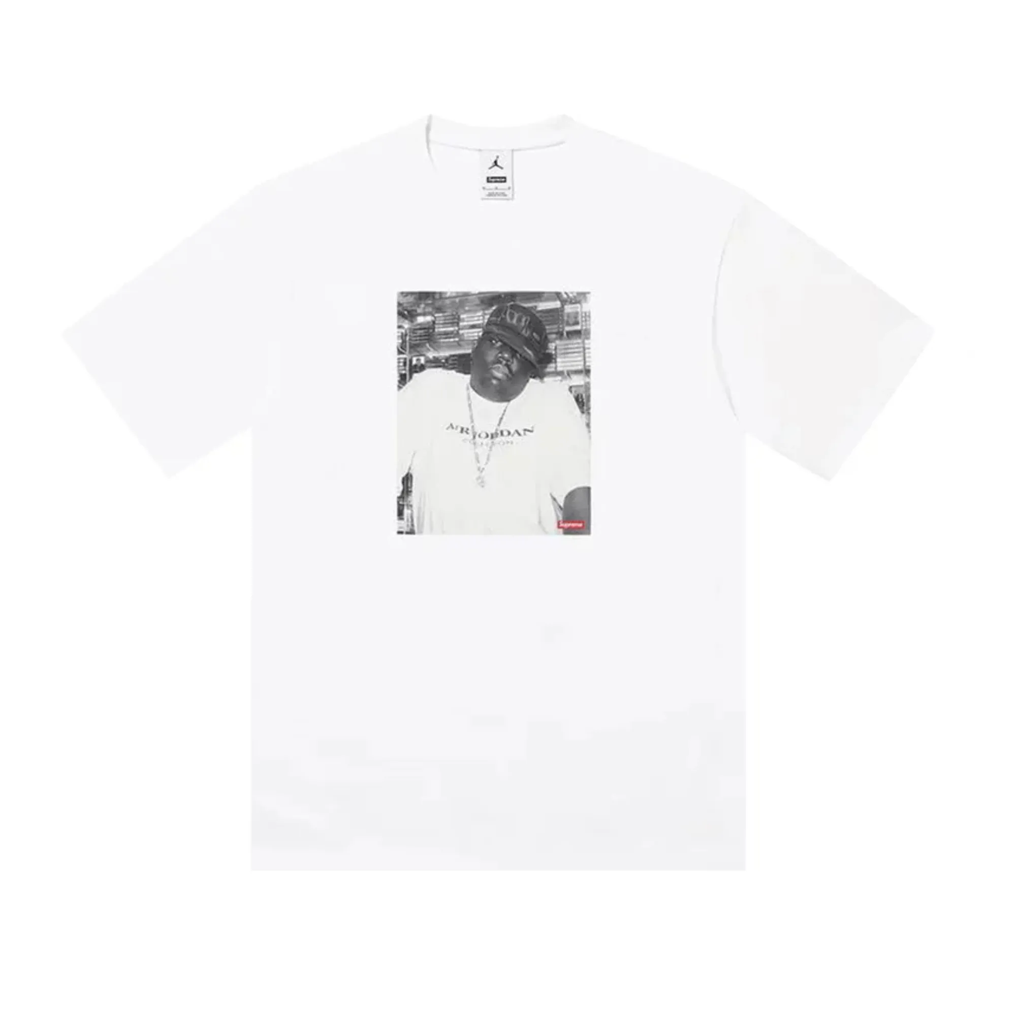 Supreme x Jordan Biggie T-shirt White