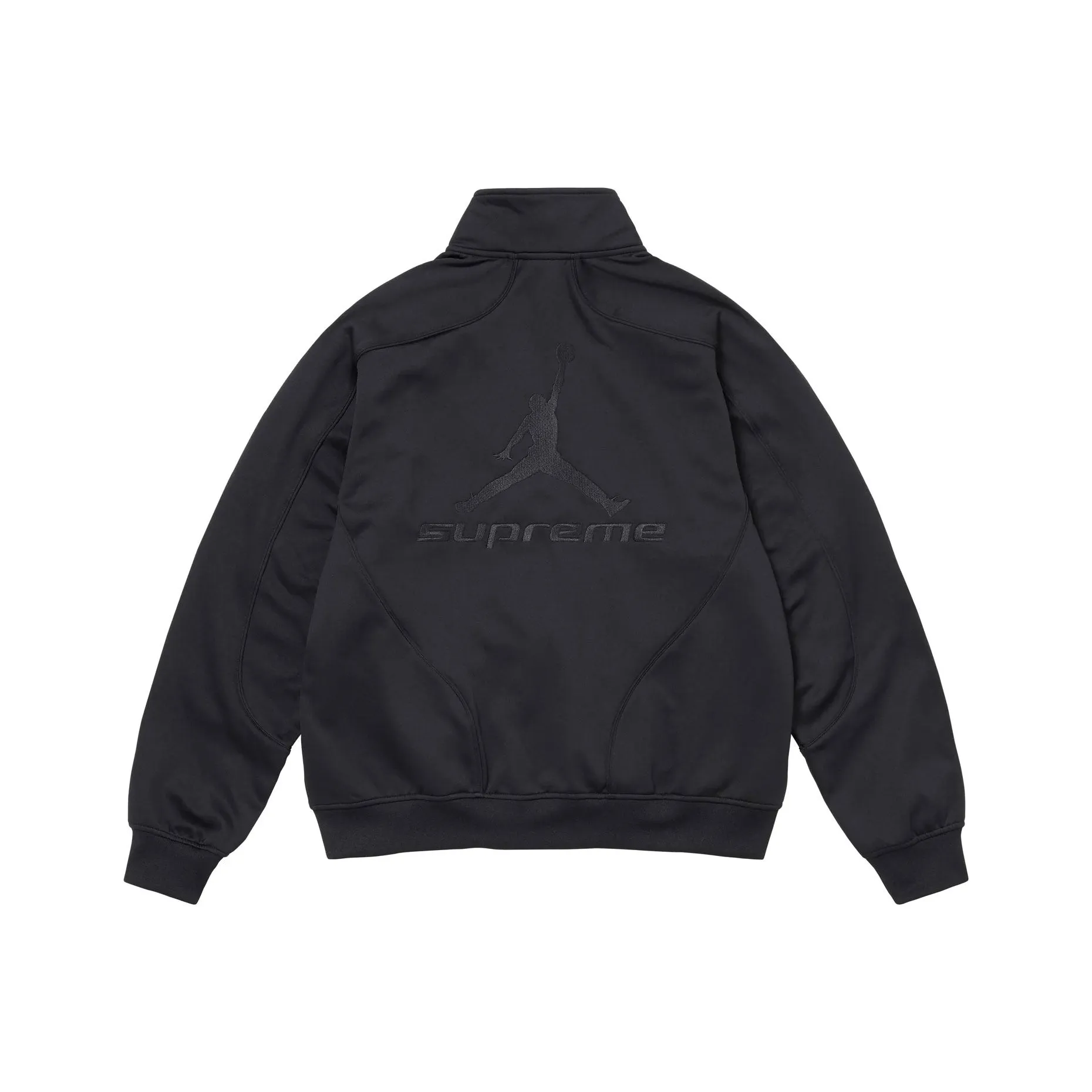 Supreme x Jordan Tricot Track Jacket Black