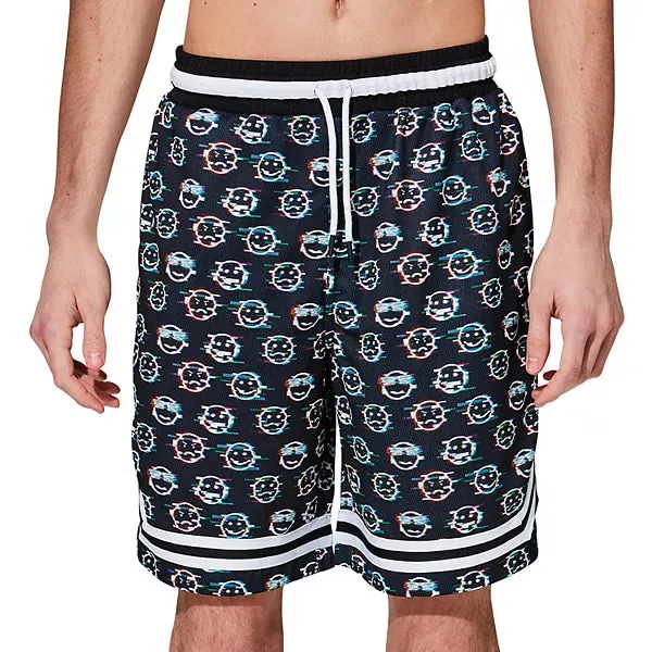 WESC BASKETBALL SHORTS EMOJI GLITCH
